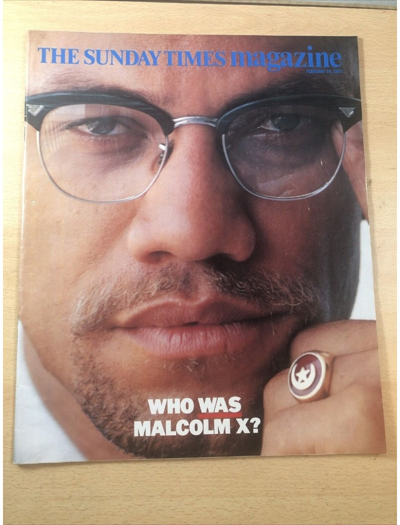 Sunday Times Magazine 1993 14th February 1993 Malcolm X Nigella Lawson Danton Burroughs Tarzan Joe Cocker