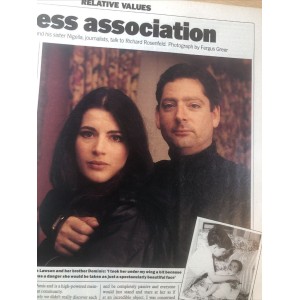 Sunday Times Magazine 1993 14th February 1993 Malcolm X Nigella Lawson Danton Burroughs Tarzan Joe Cocker
