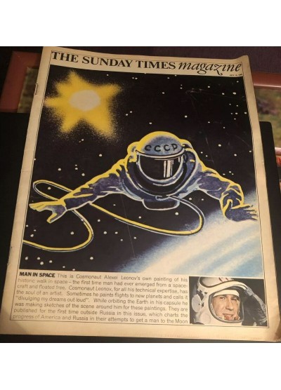 Sunday Times Magazine 14th July 1968 Tiny Tim Beatles Apollo Space Alexei Leonov Moon Landings
