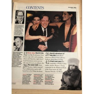 Sunday Times Magazine 1994 16th January 1994