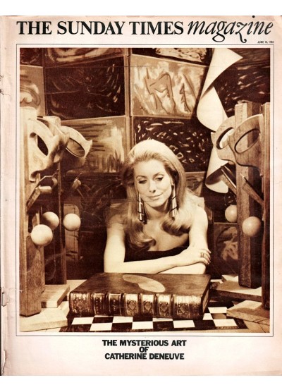 Sunday Times Magazine 16th June 1968 Catherine Deneuve