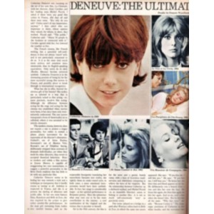 Sunday Times Magazine 16th June 1968 Catherine Deneuve