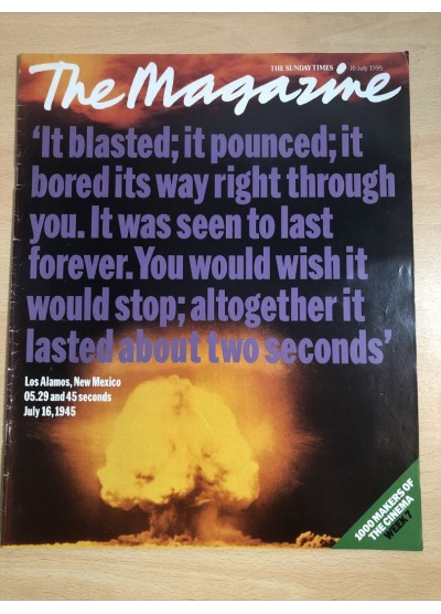 Sunday Times Magazine 1995 16th July 1995 