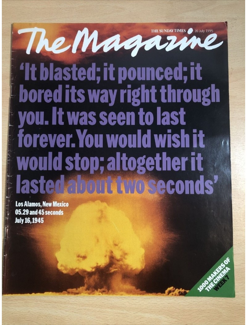 Sunday Times Magazine 1995 16th July 1995