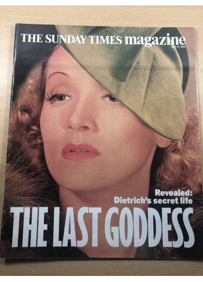 Sunday Times Magazine 1992 17th May 1992 Marlene Dietrich Wonderbra Rene Magritte Waynes World