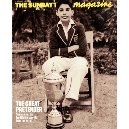 Sunday Times Magazine 1996 17th November 1996 Freddie Mercury Danny Devito Mauritania