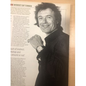 Sunday Times Magazine 2002 18th August 2002 Jess Hudson Simon Finch Elvis Babington House Festival