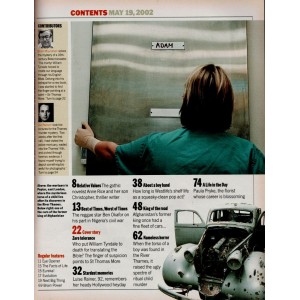 Sunday Times Magazine 19th May 2002 Anne Rice Luise Rainer Westlife Afghanistan Terence Conran Thomas