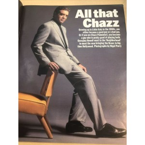 Sunday Times Magazine 19th May 1996 Gladiators Chazz Palminteri Bill Clinton Nuba Bruce Reynolds