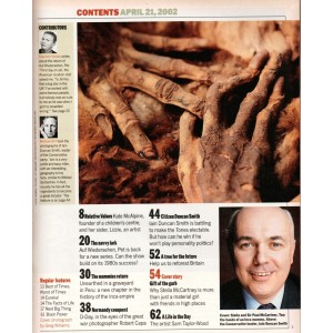 Sunday Times Magazine 2002 21st April 2002 Paul Stella McCartney  Auf Wiedersehen Pet Iain Duncan Smith