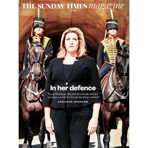 Sunday Times Magazine 2019 21st July 2019 Penny Mordaunt Dolly Alderton Mark Haddon