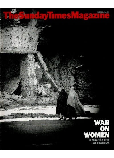 Sunday Times 22nd February 1998 Kabul Taliban ALL SAINTS Penny Vincenzi Enrico Sini Luzi Steve Moor