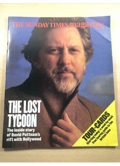 Sunday Times Magazine 1988 24th April 1988 Betty Driver David Puttnam