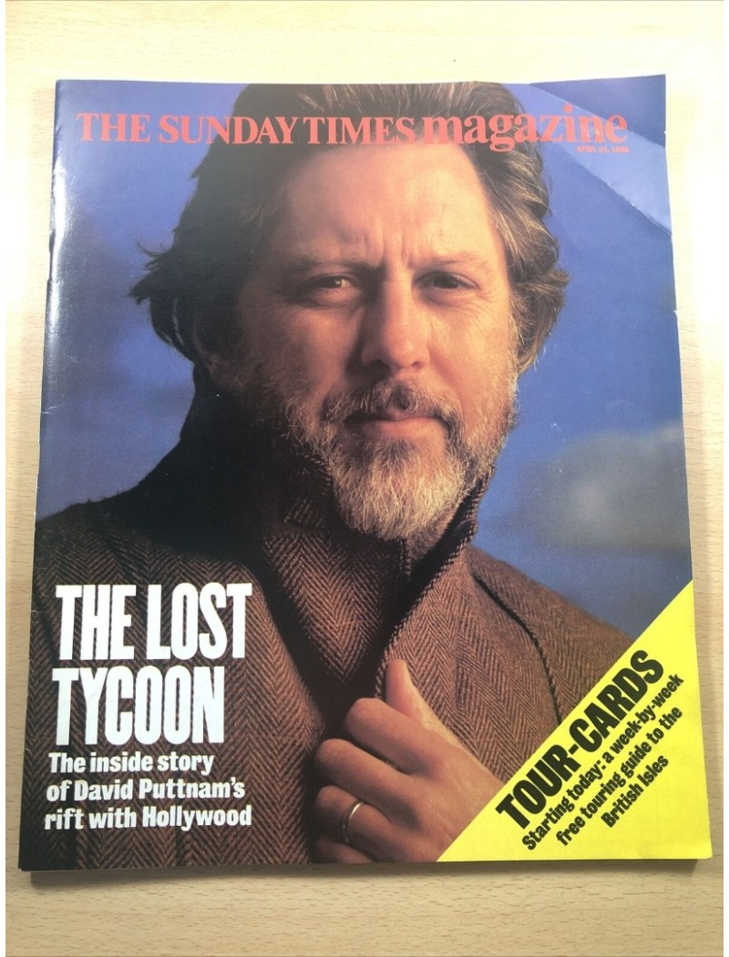 Sunday Times Magazine 1988 24th April 1988 Betty Driver David Puttnam