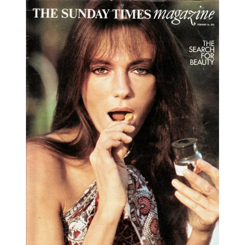 Sunday Times Magazine 1973 25th February 1973 Jacqueline Bisset Greta Garbo Mick Jagger Grace Kelly