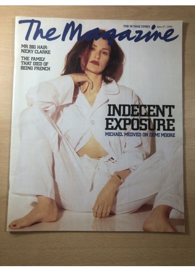 Sunday Times Magazine 1993 27th June 1993 Demi Moore Nicky Clarke Koo Stark Joely Richardson 