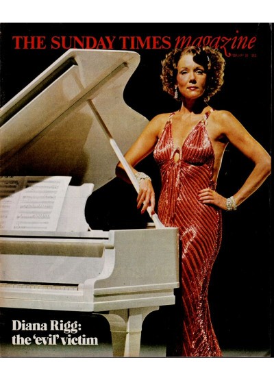 Sunday Times Magazine 28th February 1982 Diana Rigg