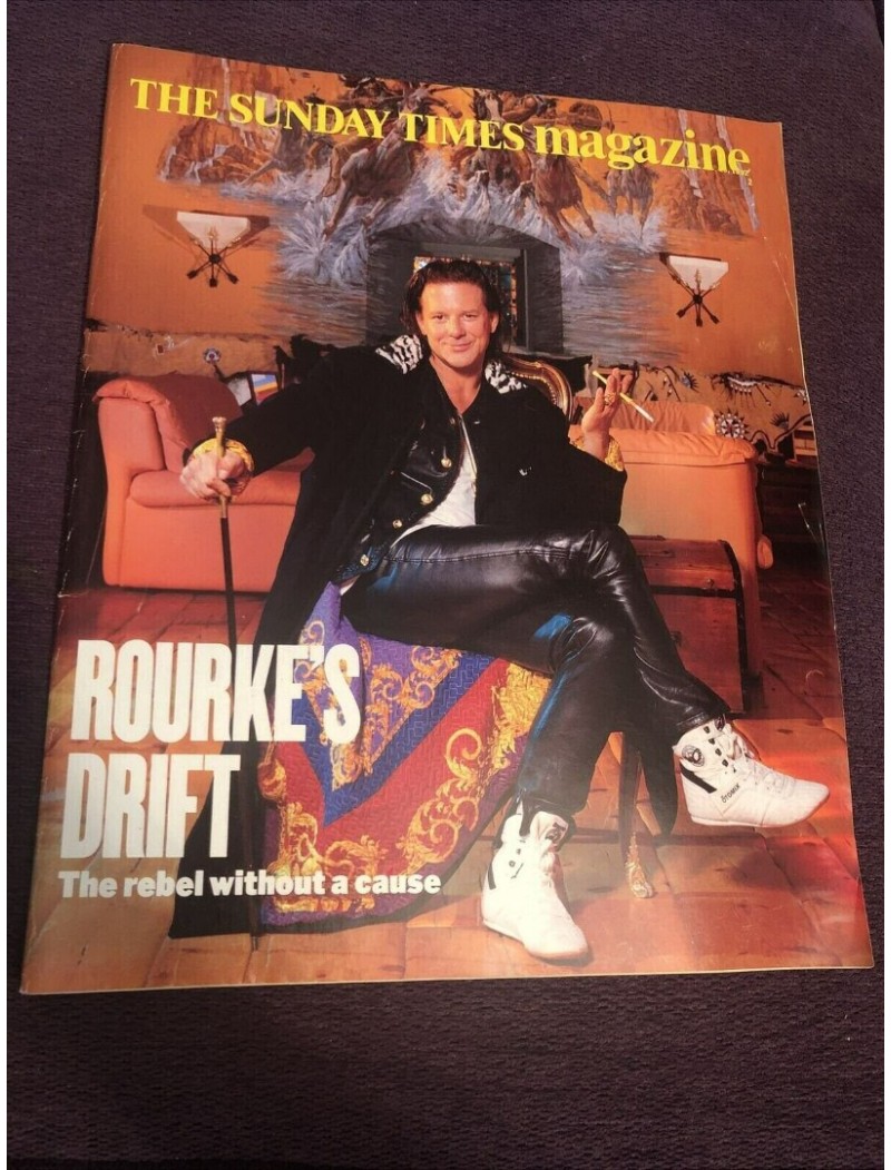 Sunday Times Magazine 1992 29th November 1992 Mickey Rourke Wilson Phillips Mcdonalds Bill Gates Wildlife