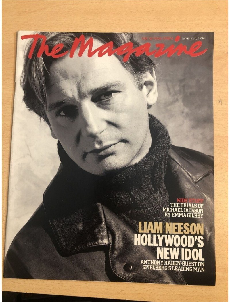 Sunday Times Magazine 1994 30th January 1994 Liam Neeson Marcella Detroit Mariella Frostrup