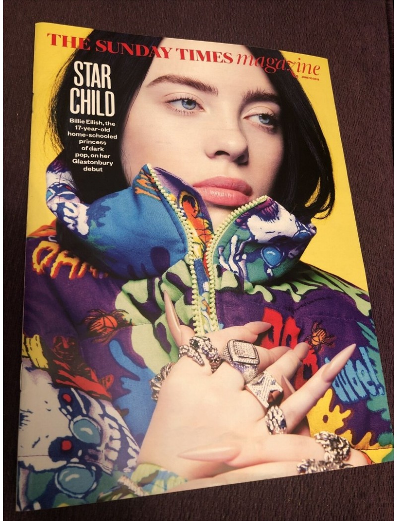 Sunday Times Magazine 2019 30th June 2019 Billie Eilish