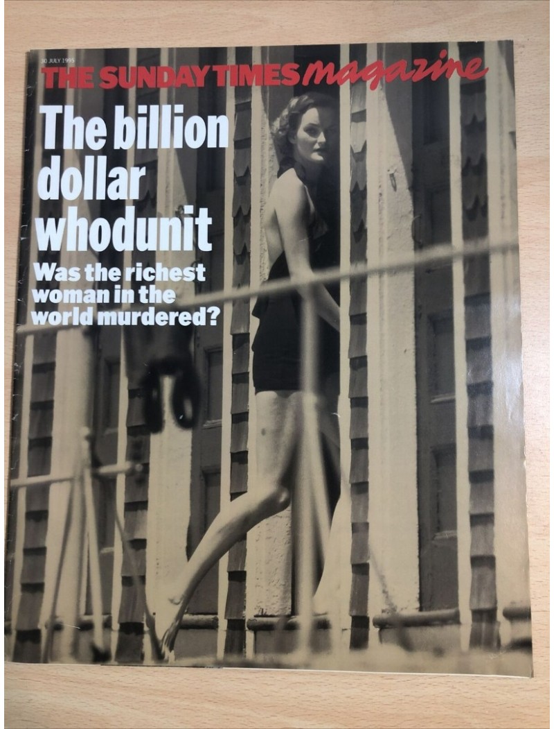 Sunday Times Magazine 30th July 1995 Jill Thomson Doris Duke Bernard Manning Ravi Shankar