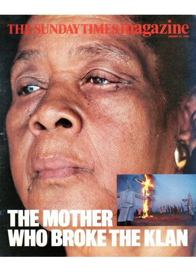 Sunday Times Magazine 1988 31st January 1988 Ku Klux Klan Don McCullin
