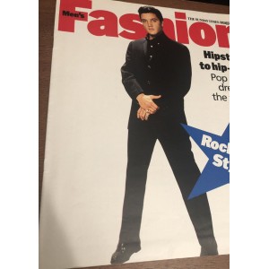 Sunday Times Magazine 1991 Spring 1991 Mens Fashion Jim Morrison Elvis M C Hammer 