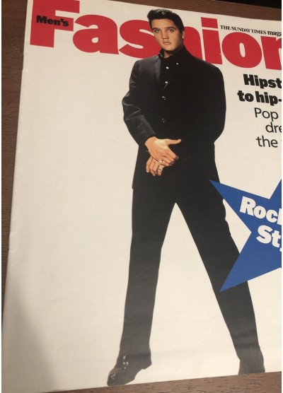 Sunday Times Magazine 1991 Spring 1991 Mens Fashion Jim Morrison Elvis M C Hammer 