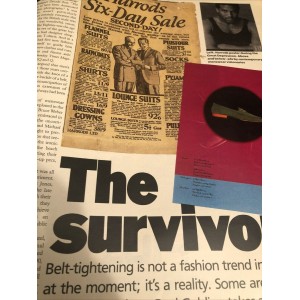 Sunday Times Magazine 1991 Spring 1991 Mens Fashion Jim Morrison Elvis M C Hammer