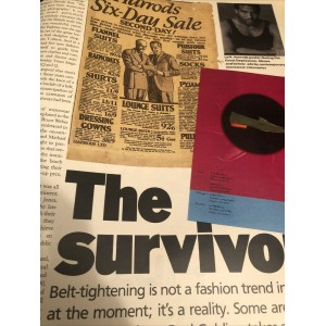 Sunday Times Magazine 1991 Spring 1991 Mens Fashion Jim Morrison Elvis M C Hammer 