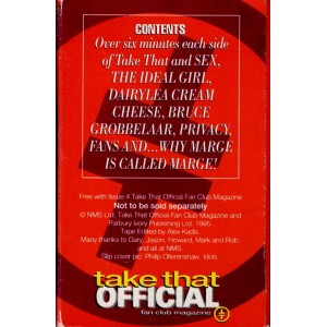 Take That Official Cassette Tape - Talk Back