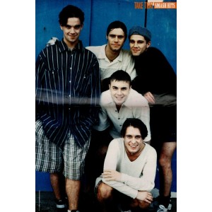 Dieter Brummer & Take That Double sided smash hits poster
