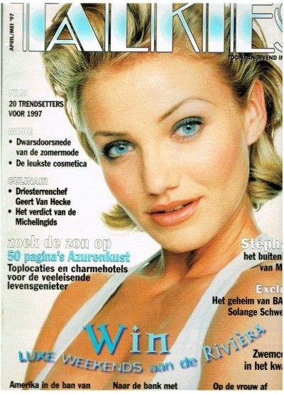Talkies Magazine April 1997 Cameron Diaz 