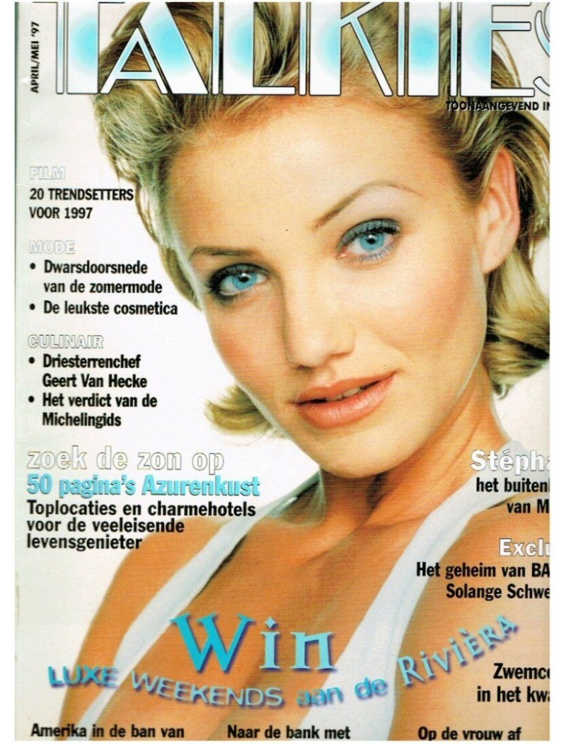 Talkies Magazine 1997 April 1997 Cameron Diaz 