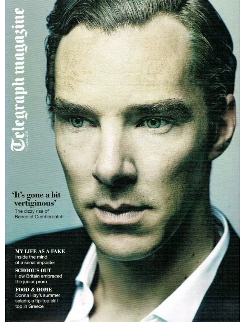 Telegraph Magazine 11th August 2012 BENEDICT Cumberbatch Joe Strummer Frederic Bourdin Telegraph Magazine 11th August 2012 BENEDICT Cumberbatch Joe Strummer Frederic Bourdin