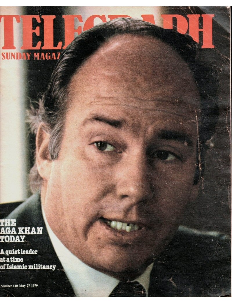 Sunday Telegraph Magazine 1979 27th May 1979 Aga Khan Lynn Seymour Ian Carmichael Van Der Valk