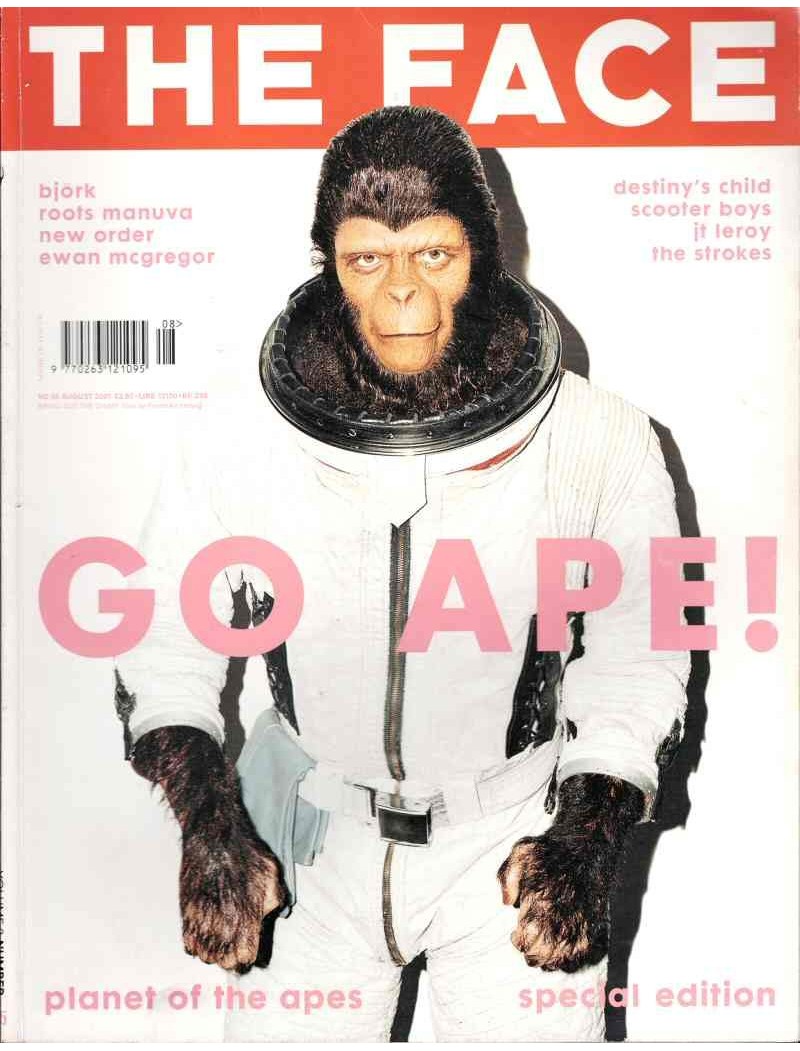 The Face magazine 2001 August 2001 Planet of the Apes Destinys Child