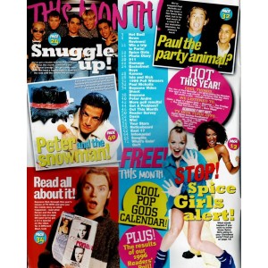 TV Hits January 1997 Boyzone Spice Girls Backstreet Boys Paul Nicholls Oasis Saved by Bell