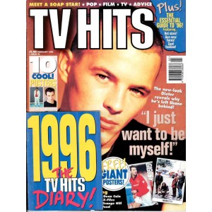 TV Hits Magazine - Issue 78 - February 1996 Dieter Brummer Isla Fisher Baywatch Cindy Crawford
