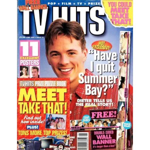 TV Hits Magazine - Issue 70 - February 1996 Dieter Brummer Isla Fisher Baywatch Cindy Crawford