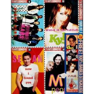 TV Hits Magazine - Issue 71 - July 1995 Take That Kylie Minogue Keanu Reeves Chris O Donnell