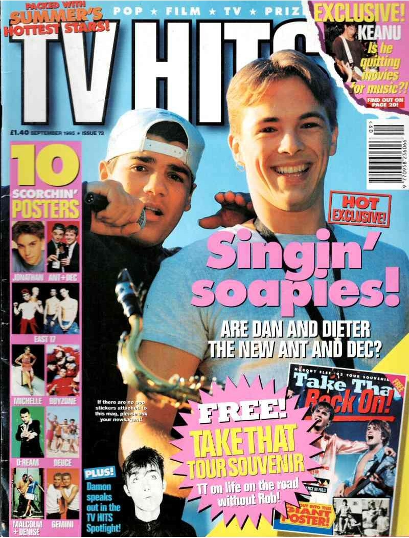 TV Hits Magazine - Issue 73 - September 1995 Dieter Brummer 