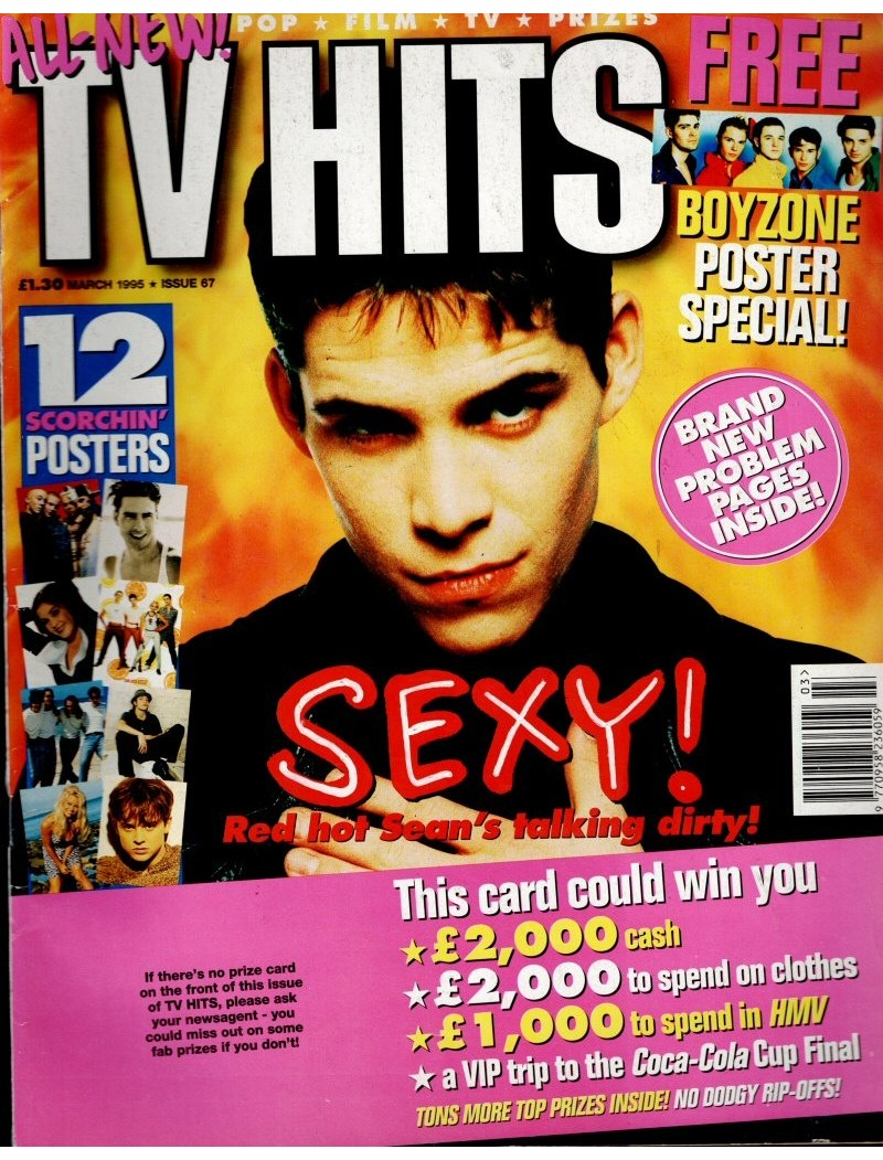 TV Hits Magazine - Issue 67 - March 1995 Sean Maguire