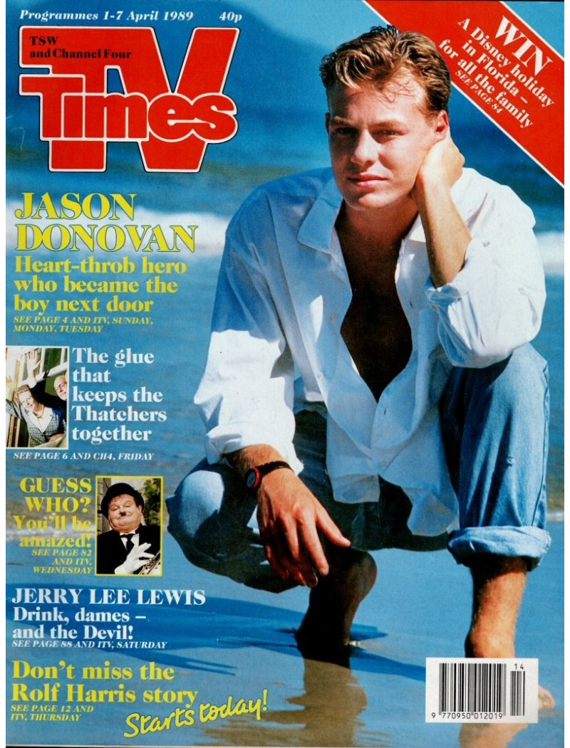 TV Times Magazine 1st April 1989
