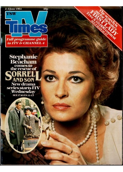 TV Times Magazine 2nd June 1984 Stephanie Beacham