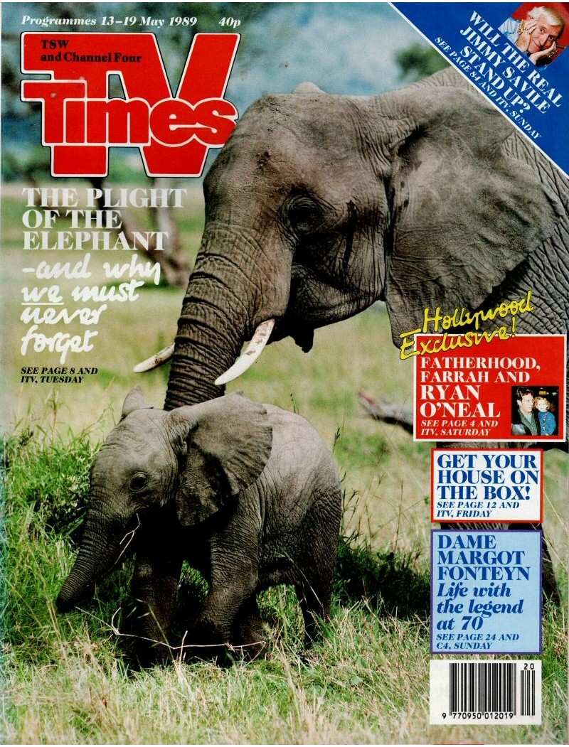 TV Times Magazine 13th May 1989 TV Times Magazine 13th May 1989