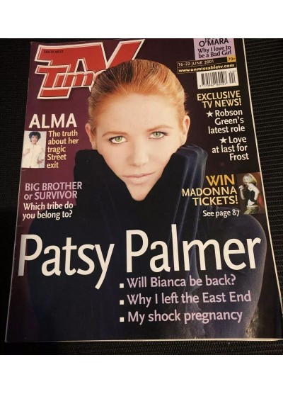 TV Times Magazine 16th June 2001 Patsy Palmer