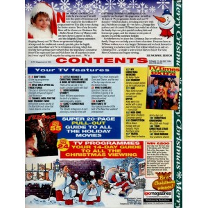 TV Times Magazine 17th December 1994 Christmas Issue
