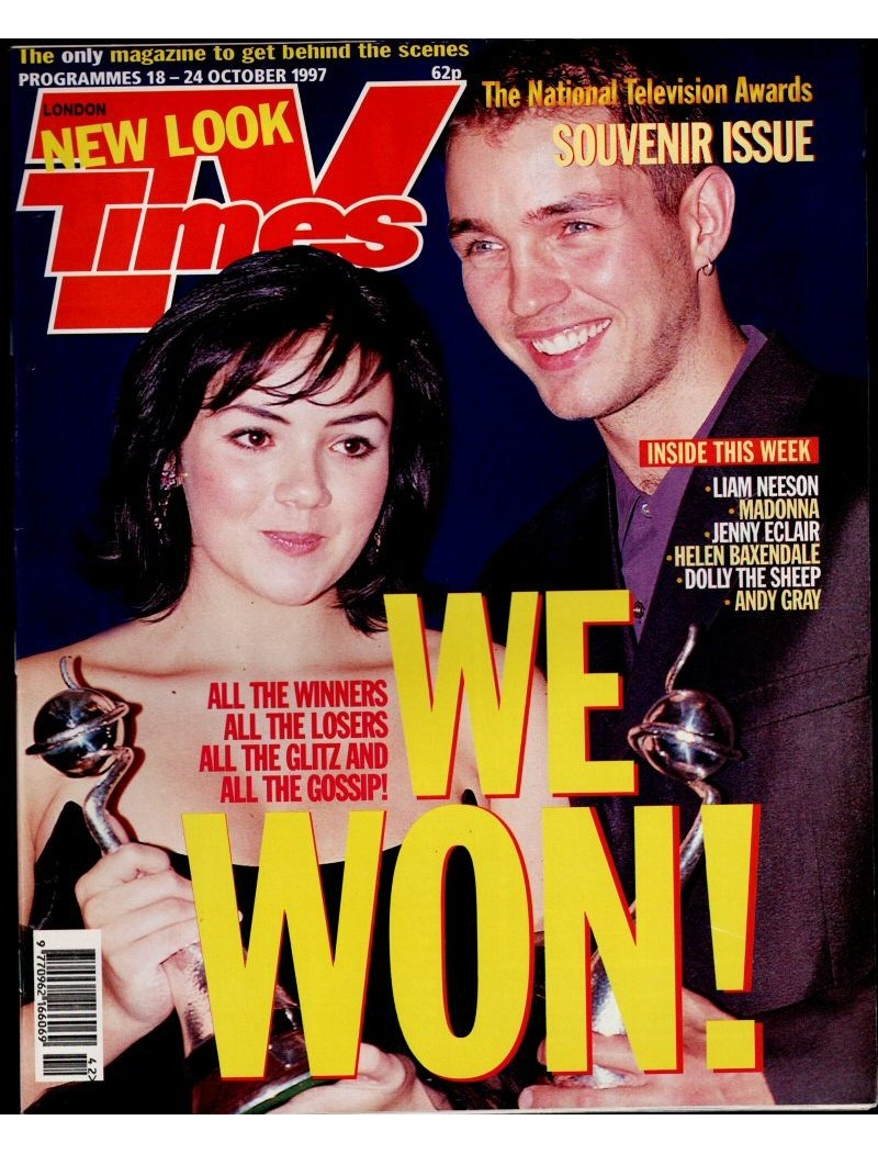 TV Times Magazine 18th October 1997 Martine McCutcheon 