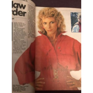 TV Times Magazine 20th June 1987 Billie Whitelaw cover